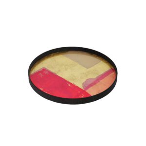 Raspberry Landscape Round