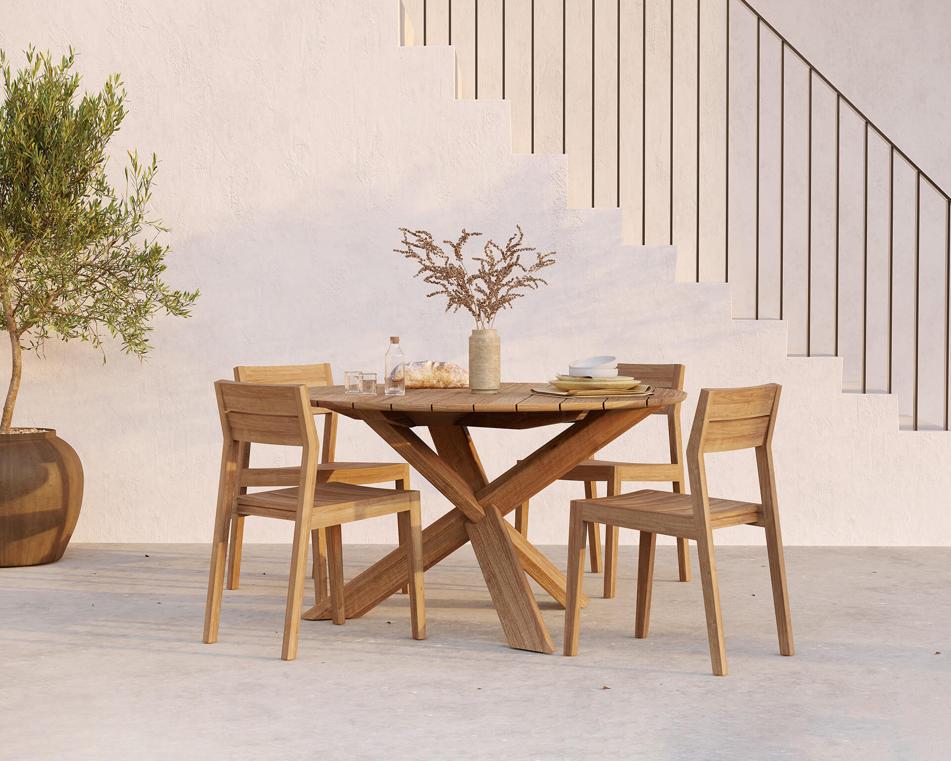 Ex 1 Outdoor Dining Chair - Image 6