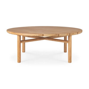 Teak Quatro Outdoor Round Coffee Table
