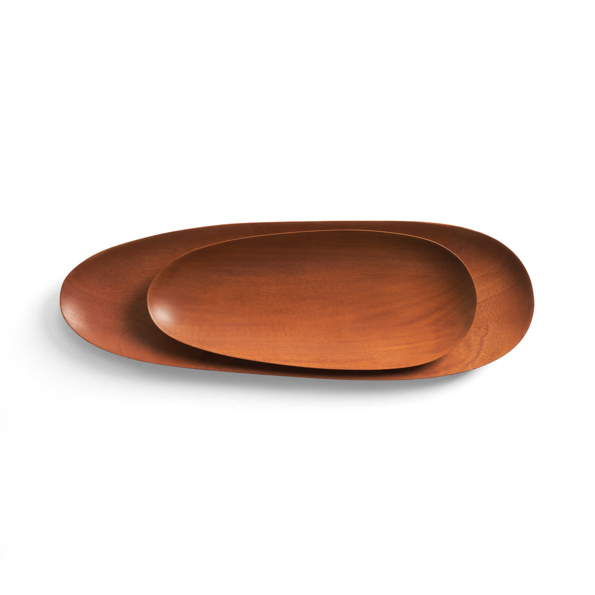 Thin Oval Boards Set Brown - Image 2