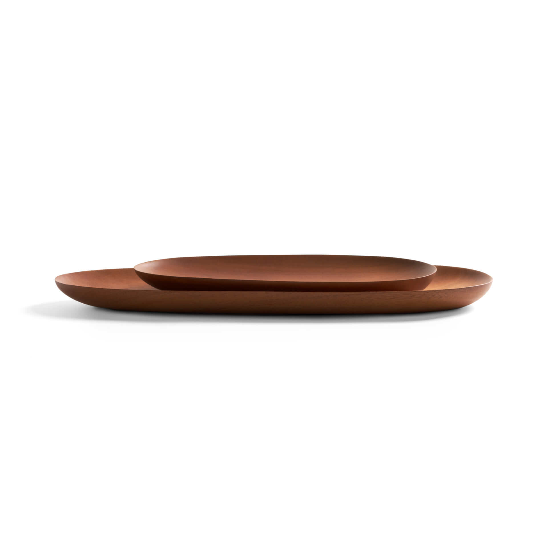 Thin Oval Boards Set Brown - Image 3