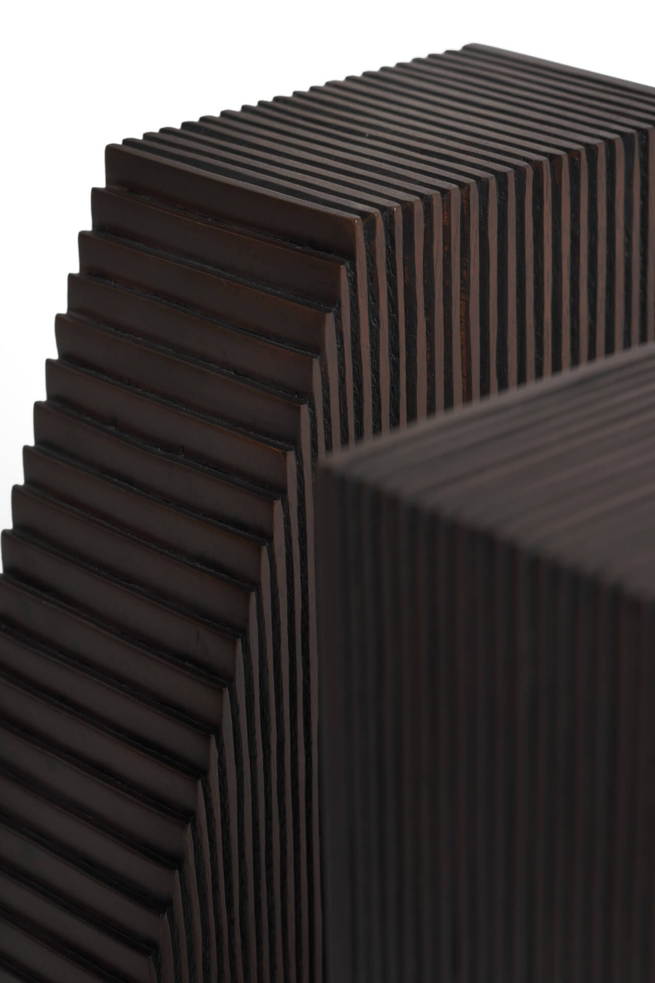 Mahogany Groove Book Ends Set - Image 6