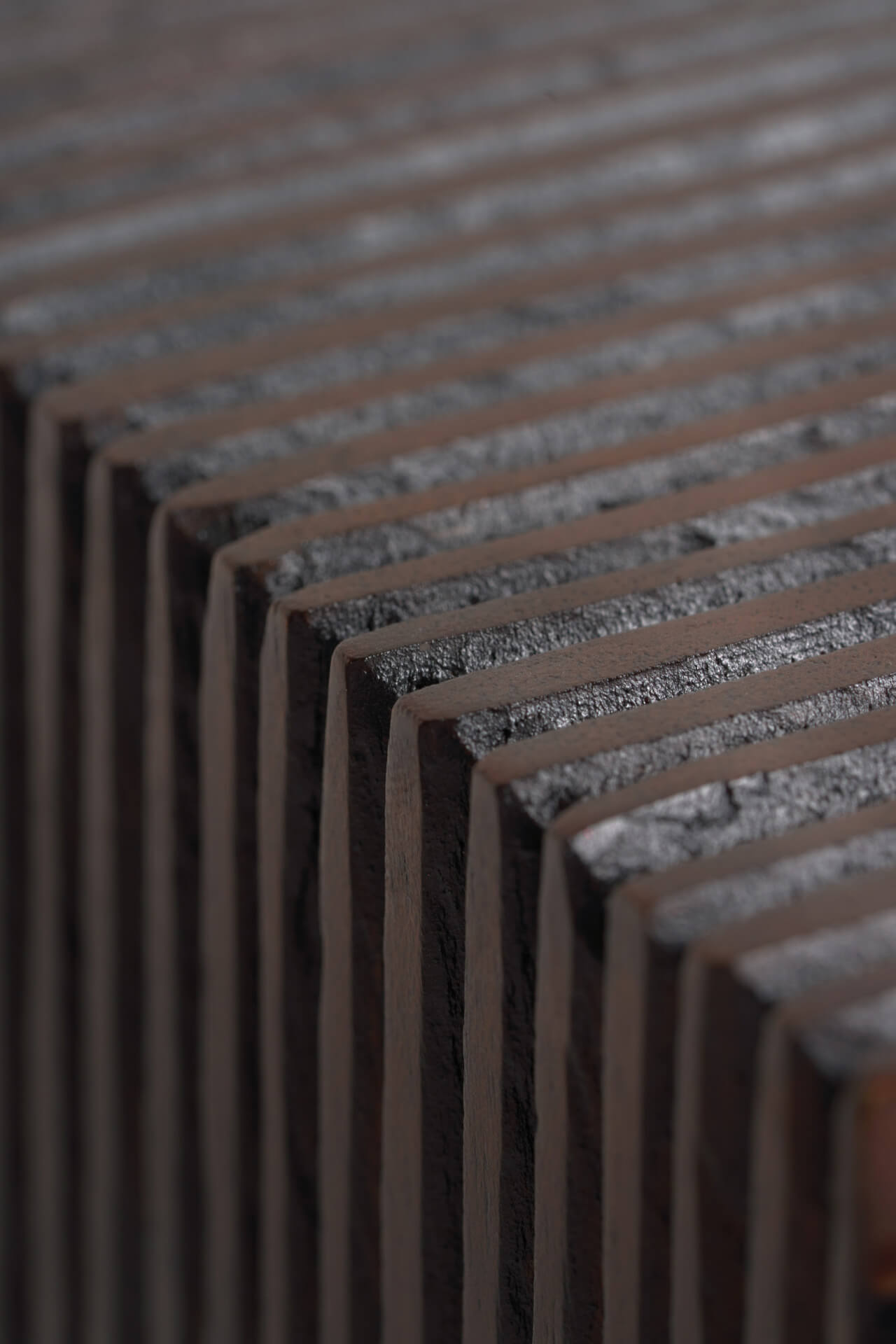 Mahogany Groove Book Ends Set - Image 4