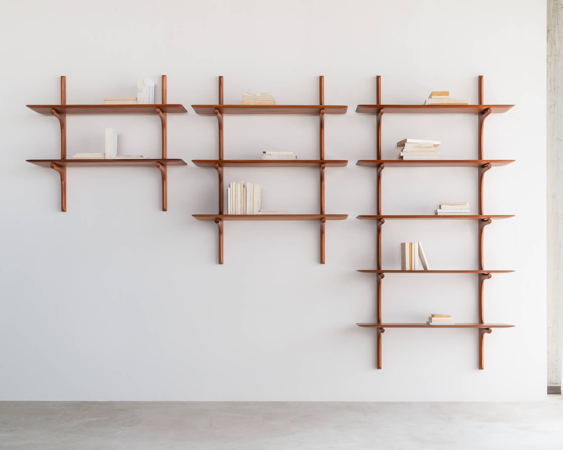 Mahogany PI Wall 3 shelves - Image 6