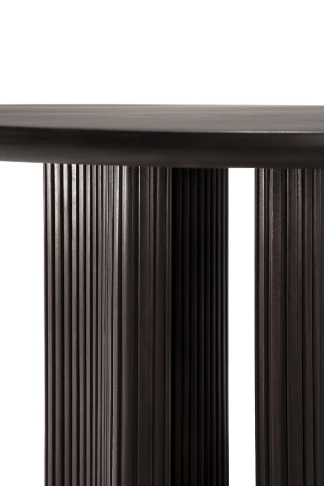 Mahogany Roller Max round dining table - Image 5