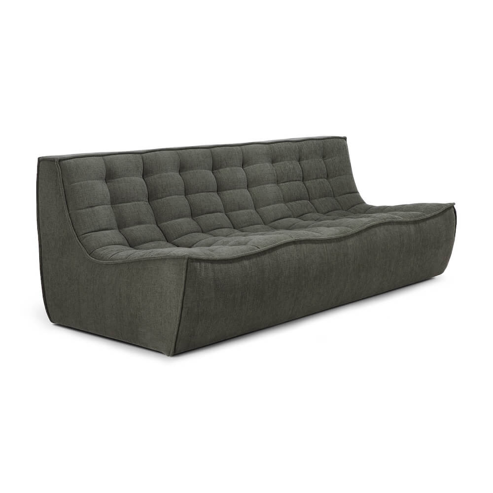 N701 sofa 3 seater moss - Image 2