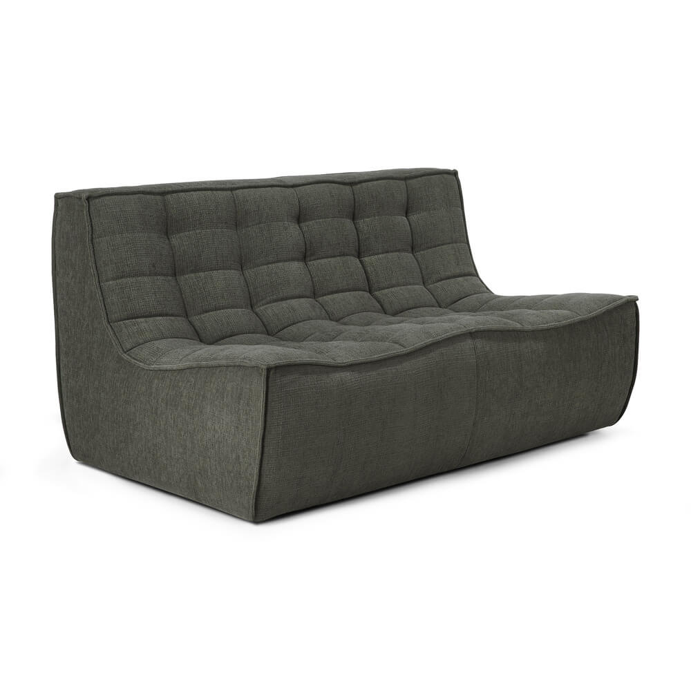 N701 sofa 2 seater moss - Image 2