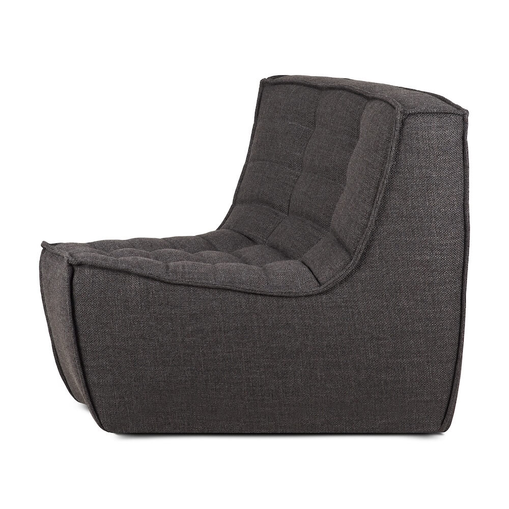 N701 sofa round corner 45° Dark Grey - Image 2