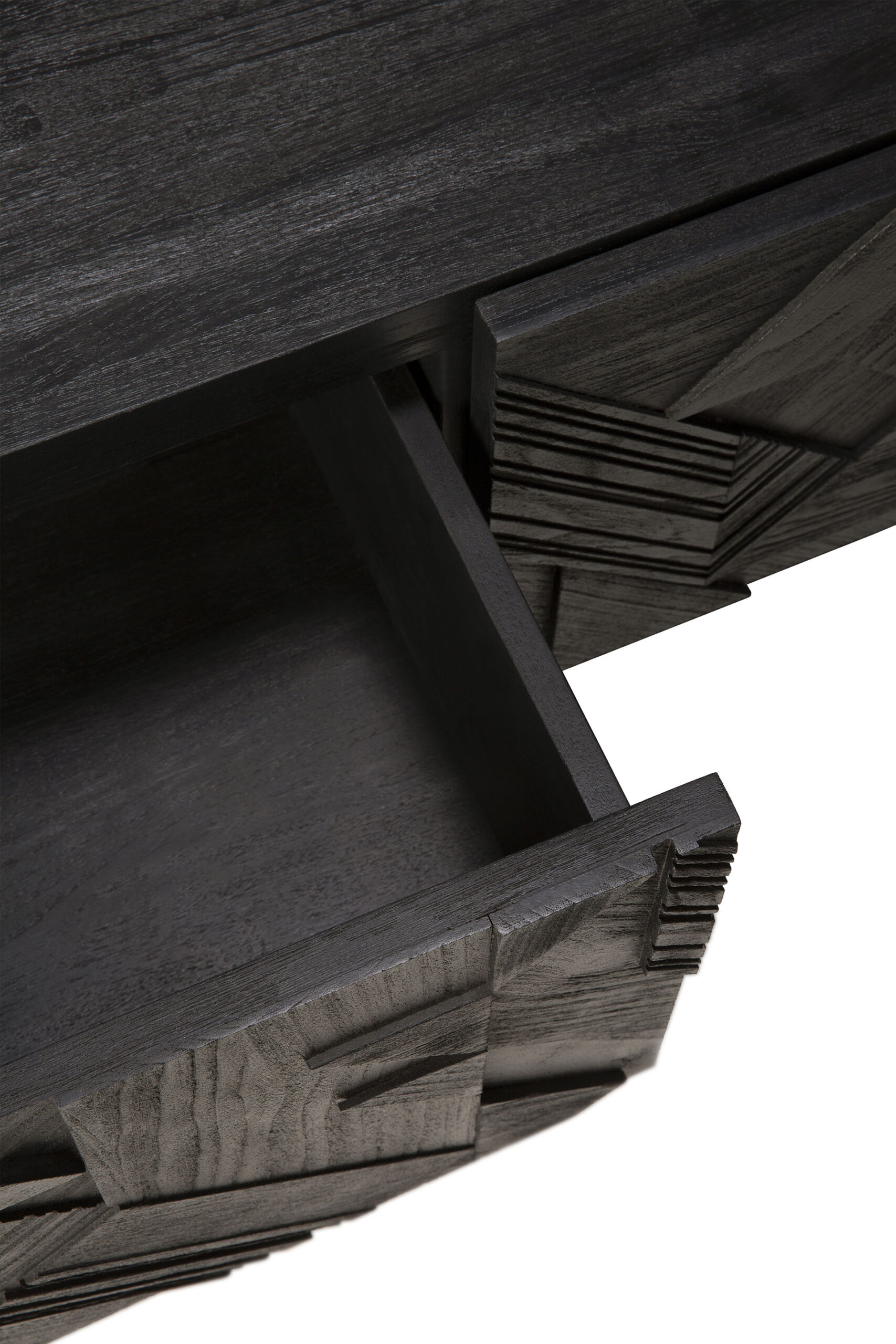 Teak Graphic TV Cupboard - Image 8