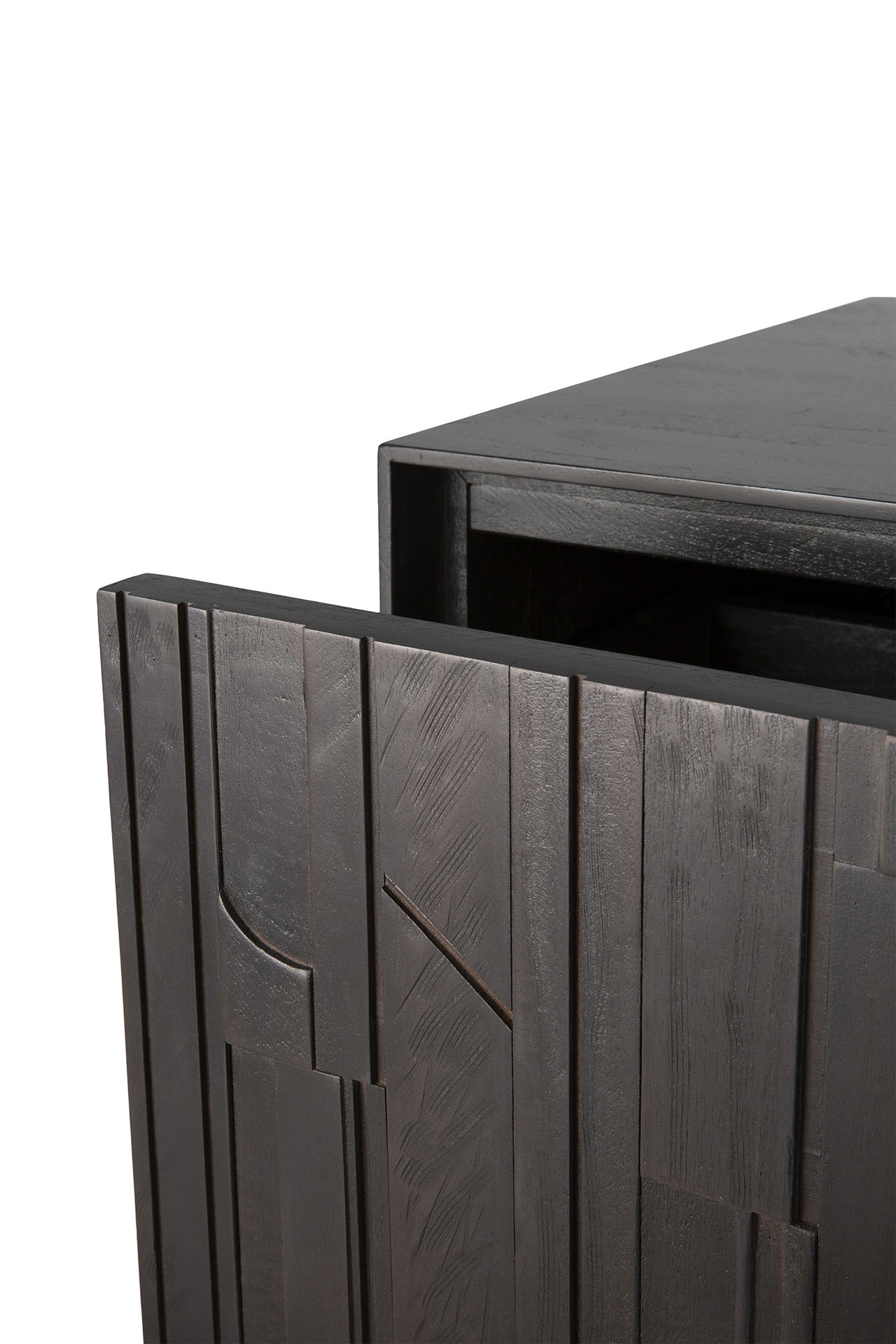 Teak Mosaic TV Cupboard - Image 3