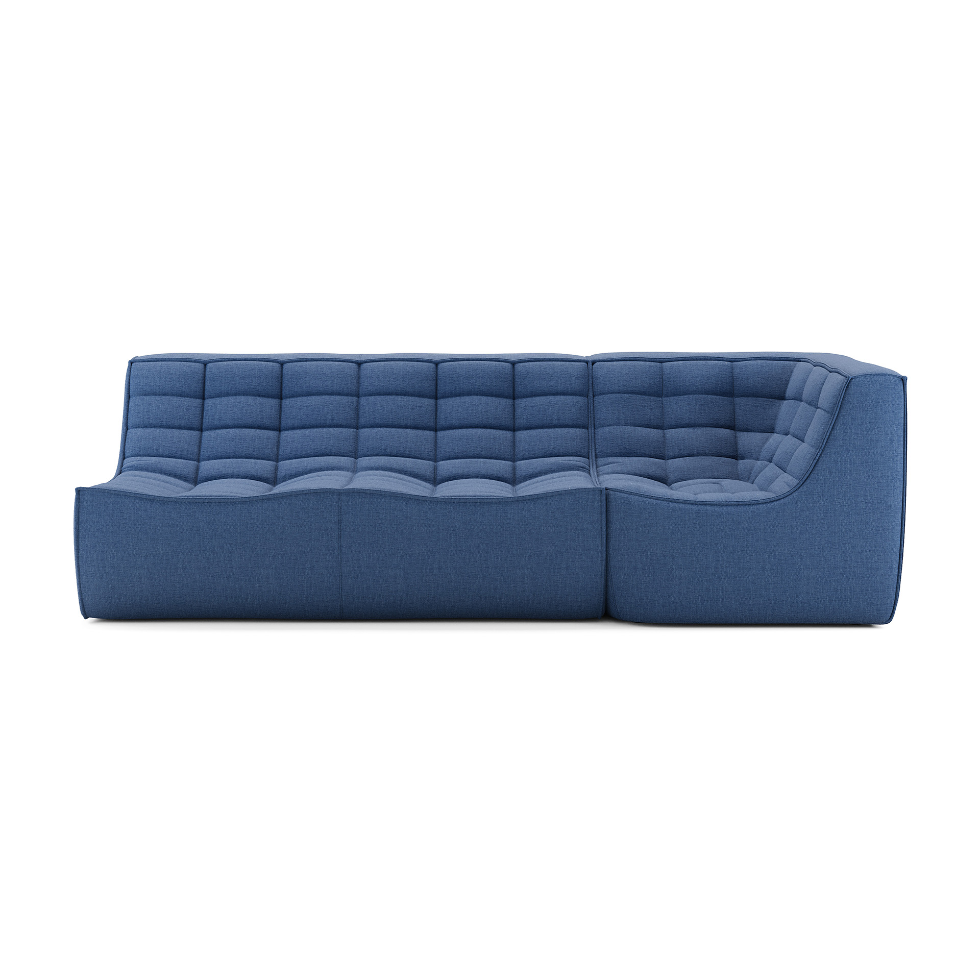 N701 Sofa 2 Seater Blue - Image 3