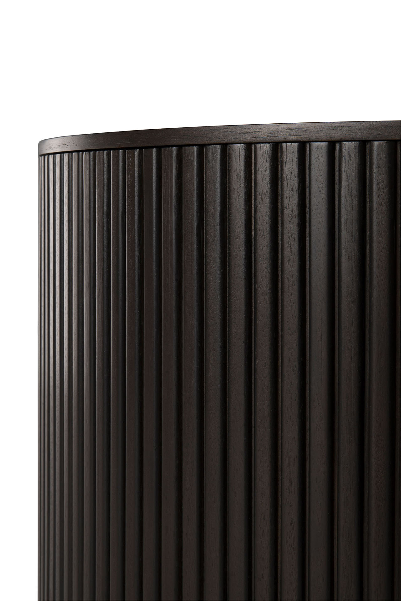 Mahogany Roller Max Round Side Table - Image 4