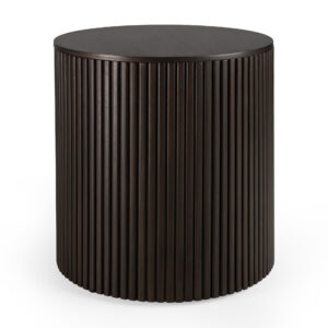 Mahogany Roller Max Round Side Table