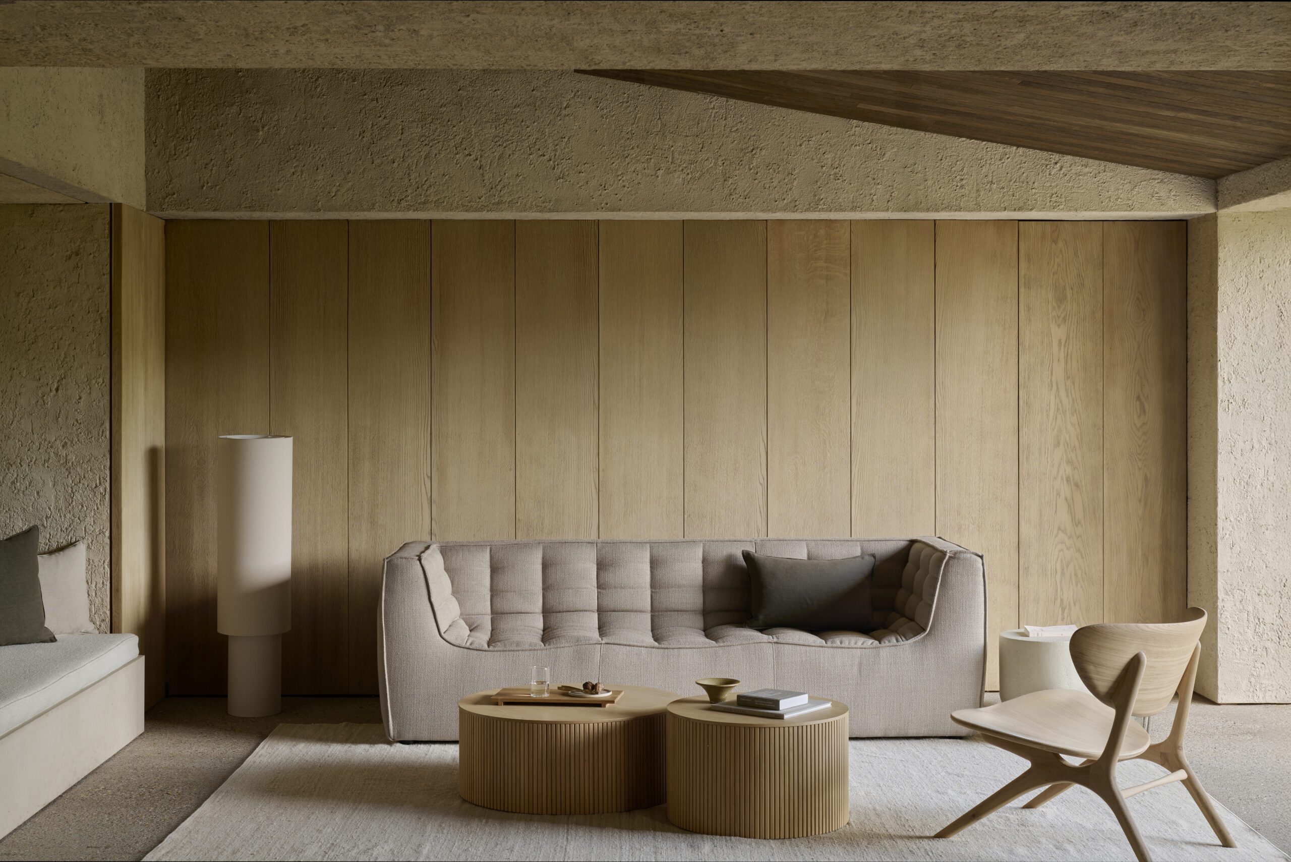 N701 beige 2 seater corner - Image 5